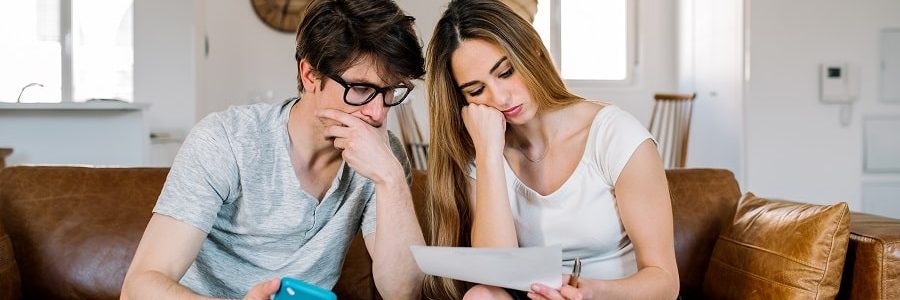 Couple Worrying About Foreclosure | S R & Associates